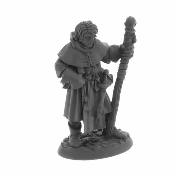 Reaper Miniatures Young Mage Miniature Figure 25mm Heroic Scale Reaper Bones USA
