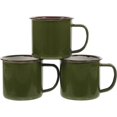 thumbnail image 2 of 3 Pcs Tasse Émaillée Tasse à Café Réutilisable Tasse à Thé Tasse à Boisson, 2 of 3