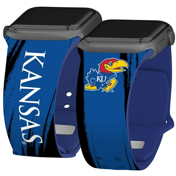 Kansas HD Paint Stripe Unisex Watch Band for Apple Watch, 38/40/41mm(42mm Series 10/11) Long by Affinity Bands