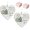2 Pcs, variant on Gloryboom Thank You Neighbours Heart - Shaped Ornament, Gloryboom Heart Shaped Sea Glass Neighbor Christmas Ornaments, Housewarming Moving Away Gifts for Neighbor (3 PCS)