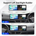 thumbnail image 6 of SNATEEN Dual 10.1 inch Carplay Screen/Radio/Multimedia Player for Volkswagen Sagitar 2023 Universal Car Navigation/GPS Upgrade Headunit Android Display 1080P Touch Screen Receiver Replace System, 6 of 15