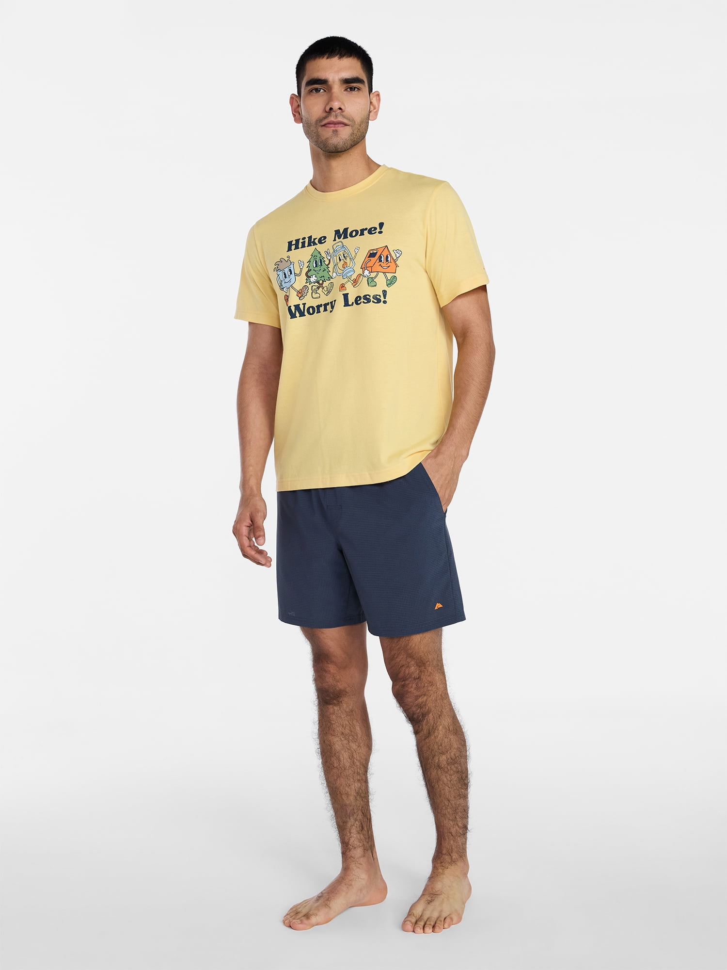 Ozark Trail Men's Swim Trunks, Size S-3XL