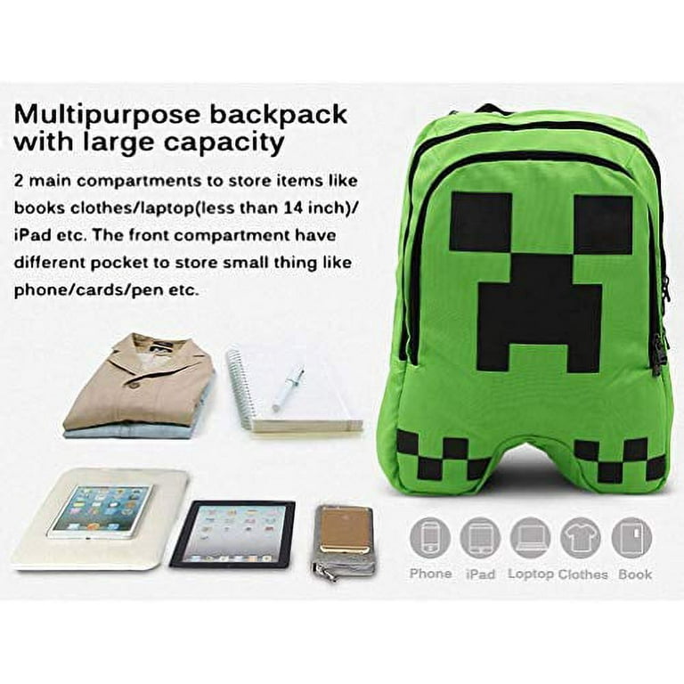 Thinkgeek minecraft creeper on sale backpack