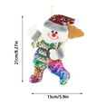 thumbnail image 3 of Colgantes Navideños de Lentejuelas de Colores Ganfancp 1X Colgante, 3 of 4