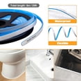 thumbnail image 3 of Caulk Tape 2 Roll White Self Adhesive, Waterproof Caulking Sealant Strip Sealing Decorative Tape for Toilet Shower Bathtub Bathroom Sink (0.3" x 20Ft), 3 of 14