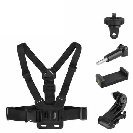 Image of New Adjustable Chest Harness Body Strap Mount for iPhone GoPro Android
