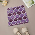 thumbnail image 7 of Crocus Flower Korean Fashion Skirt Summer Skirts For Women Light Proof Trouser Skirt Flower Purple Lilac Yellow Saffron Green, 7 of 7