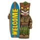 thumbnail image 1 of EeaseMX Figura hawaiana de resina, adorno hawaiano, decoración hawaiana decorativa, estatua hawaiana, 1 of 7