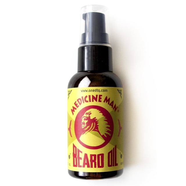 Aceite para barba OneDTQ Medicine Man antiirritación 60 ml orgánico