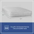 Sealy Baby Ultra Rest 2Stage Antibacterial Crib & Toddler Mattress