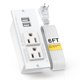 thumbnail image 1 of Enchufe empotrable Power Strip Kungfuking para escritorio, 2 AC, 2 USB, 1,8 m, 1 of 9