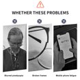 thumbnail image 3 of Acrylic Elderly Reading Glasses, Half Rim Reading Glasses with Fashionable Design For Hobbies and Reading Material, Lightweight and Portable, 3 of 7