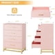 thumbnail image 2 of Versatile moderno 4 - cajón wood cómoda: suitable as mesa de tv, para dormitorio, closet, sala de estar, hallway, o nursery, 2 of 8