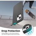 thumbnail image 6 of Compatible with iPhone 15 Case 6.1 Inch, iPhone 14 Case, Heavy Duty Defender 3-Layer Rugged Shockproof Drop Protective Cover Phone Cases Both for iPhone 13/14/15 (Black), 6 of 14