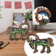 thumbnail image 2 of Adornos decorativos multicapa 3D Caballo de varios pisos Artesanía exquisita de 6 pisos Decoración del hogar Oficina de escritorio Arte de la pared Caballo 3D TUTUnaumb HD Smart TV LED UN65NU7100FXZX, 2 of 4
