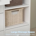 thumbnail image 4 of OXYLIFE Baby Changing Table Dresser Nursery Chest with Storage-Infant & Toddler, 5 Drawers, White, 4 of 11
