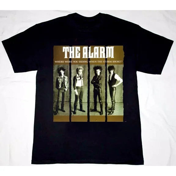 RARE The Alarm band WHEN THE STORM BROKE T Shirt Full Size S-5XL FH836