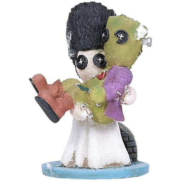 Ebros Pinheadz Monster with Voodoo Stitches Figurine 4.25"H Wedding Frankenstein