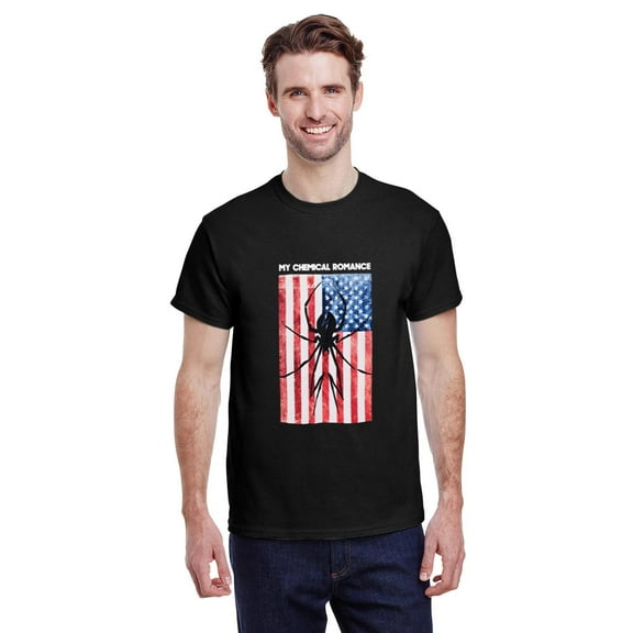 My Chemical Romance MCR Danger Days Spider Flag Music Unisex T-Shirt, for men & women, up to size 5XL