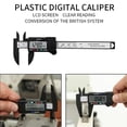 thumbnail image 2 of Calibrador Digital electrónico Vernier, regla de medición, Micrómetro de plástico de alta precisión, 150mm, 100mm, 2 of 4