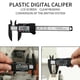 thumbnail image 2 of Calibrador Digital electrónico Vernier, regla de medición, Micrómetro de plástico de alta precisión, 150mm, 100mm, 2 of 4