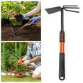 thumbnail image 2 of Garden Cultivator Hand Tiller Tool for Efficient Soil Preparation and Removal, 2 of 6