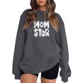 thumbnail image 2 of Gibobby Sudadera oversize mujer Sudadera de Mujer con Estampado Cool Cómoda y Juvenil(Gris,XL), 2 of 4