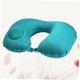 thumbnail image 4 of IDEANATEGRATE 2Ud Almohada Azul En Forma De U Para Soporte Total De Y En Viajes, 4 of 8