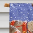 thumbnail image 3 of Carolines Treasures ASA2016CHF Drapeau Renne & Écureuil Toile Taille Maison, 3 of 4