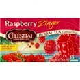 CELESTIAL SEASONINGS HERB TEA,RASPBERRY ZINGER, 20ct, 3-Pack - Walmart.com