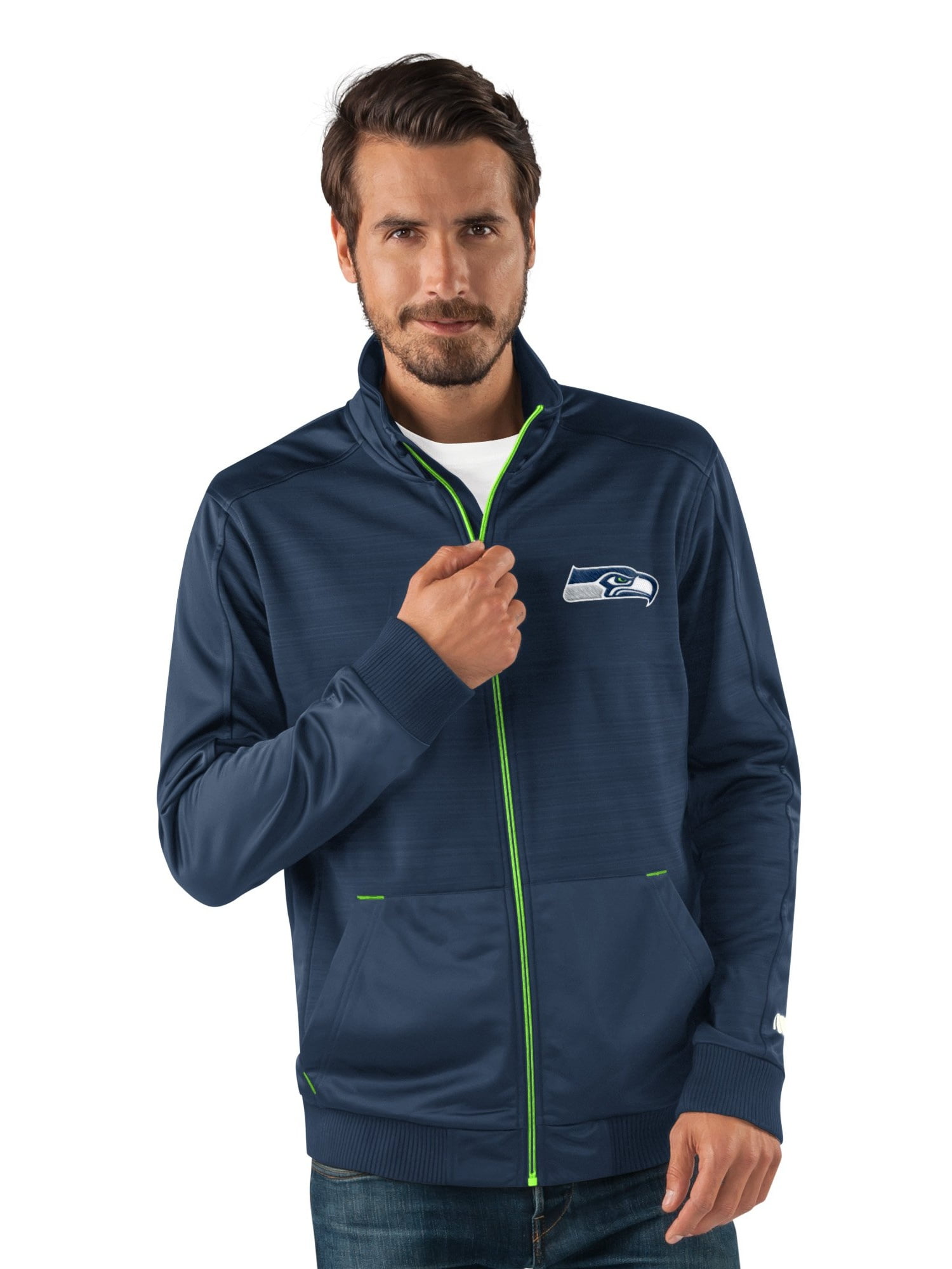 Seattle Seahawks NFL G-III "Progression" Men's Full Zip Track Jacket by G-III Sports