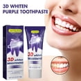 thumbnail image 2 of Pasta de dientes morada blanqueadora de dientes Jaysuing, 2 of 10
