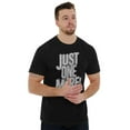 thumbnail image 4 of Just One More Workout Motivation Men's Graphic T Shirt Tees Brisco Brands X, 4 of 4