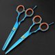 thumbnail image 2 of Juego de tijeras de barbero profesionales de 6,5 pulgadas con tijeras de entresacar para un corte de pelo preciso., 2 of 5