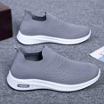 thumbnail image 5 of Mepaouo Mens Walking Shoes Lightweight Mesh Running Slip on Fashion Tennis Sneakers Knit Casual Flats, 5 of 7