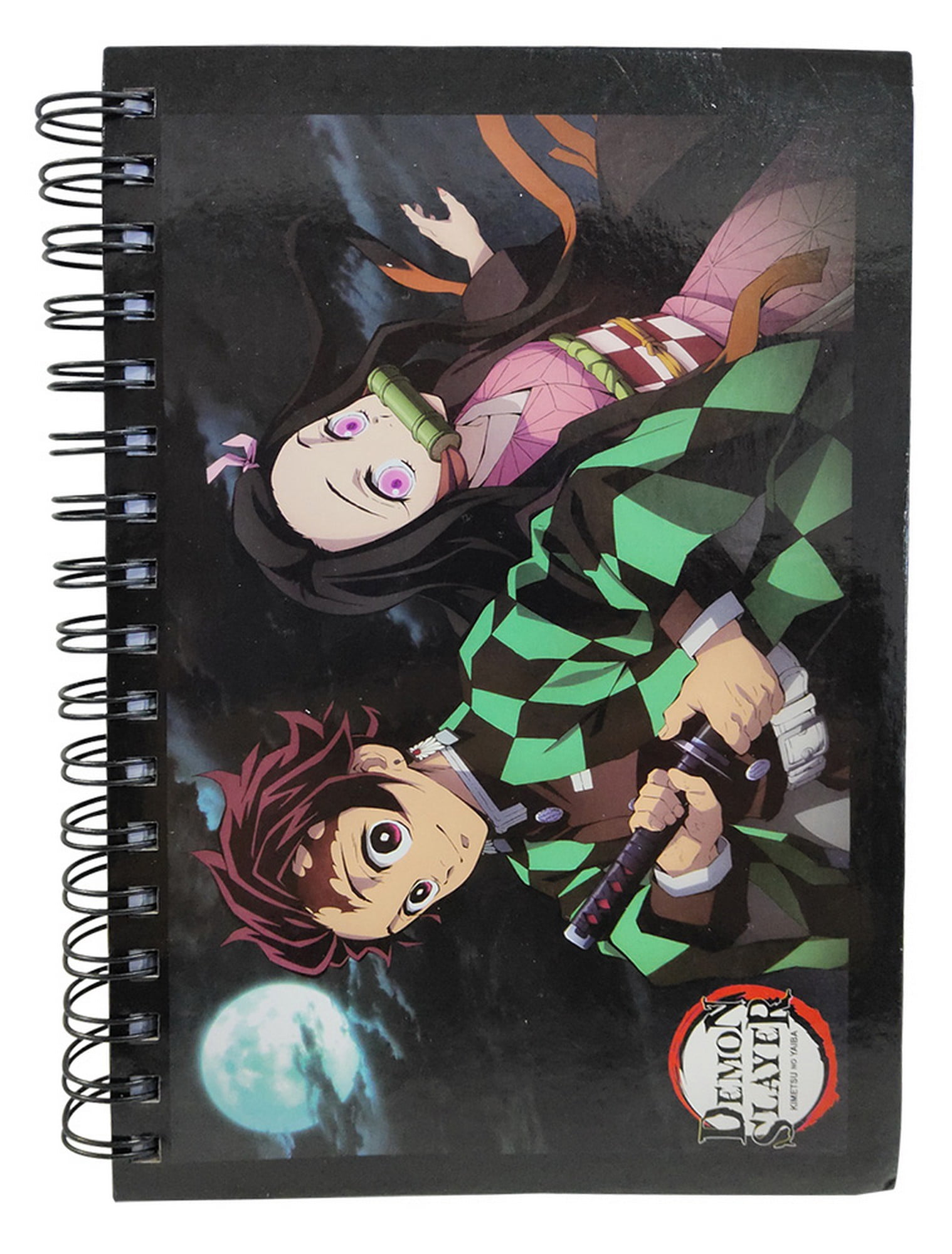 Caderno 1 Matéria 96f Demon Slayer Kimetsu No Yaiba Tanjiro - Corre Que Ta  Baratinho