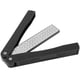 thumbnail image 3 of Afilador plegable en forma de abanico, cuchilla de cuchillo de doble cara, herramienta amoladora para afilar cocina (negro), 3 of 5