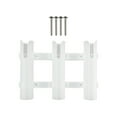 thumbnail image 3 of Durable Boat Fishing 3 Tube Rod Holder Bracket Side Mount 3 Rod Wall Mount Heavy, 3 of 8