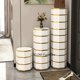 thumbnail image 3 of Gabinetes de zapatos giratorios americanos, muebles para sala de estar, estantes para zapatos multifuncionales, entrada de la casa, organizador de zapatos redondos ultraestrechos, 3 of 4