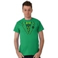 thumbnail image 4 of Irish Leprechaun St Pattys Day Tuxedo Men's Graphic T Shirt Tees Brisco Brands S, 4 of 6