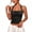 Black, variant on Womens Halter Neck Crop Top Sleeveless Backless Slim Fit Tank Shirt Casual Streetwear Crop Top for Summer Parties and Daily Wear Dark Blue M