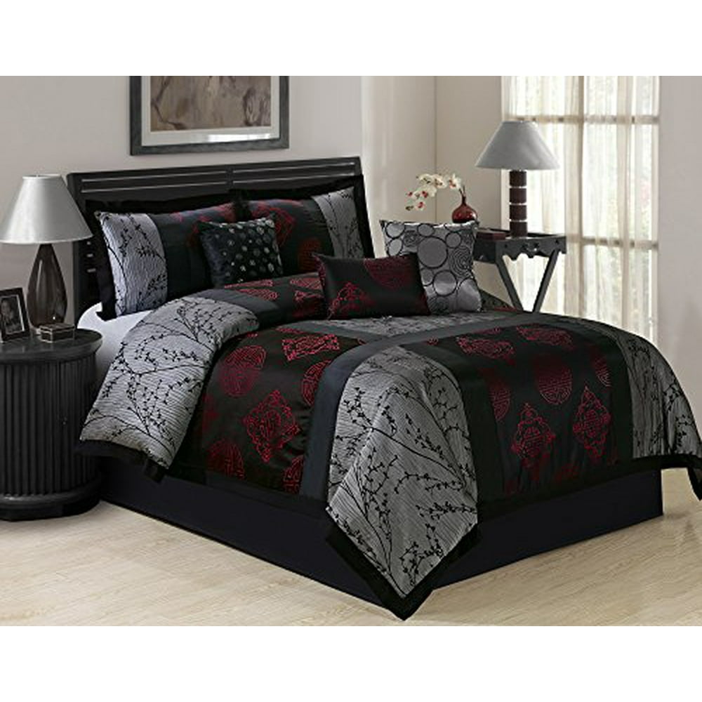 7 Piece SHANGRULA Big Square Patchwork Jacquard Clearance bedding