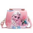 thumbnail image 1 of Frozen 2 Elsa Anna princess children's toys girl shoulder bag GS pink, 1 of 5
