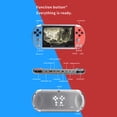 thumbnail image 4 of Consola De Juego Consola de videojuegos portátil HD de 5,1 pulgadas compatible con HDMI con micrófono (azul rojo), 4 of 6