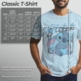 thumbnail image 5 of Men's Lilo & Stitch Distressed Poster Stitch Graphic Tee Light Blue Medium, 5 of 9