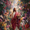 Jesus Holding Flowers, variant on Qisvanset Abstract Textured Canvas Wall Art 15.75x11.81 Inches