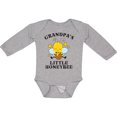 thumbnail image 3 of Inktastic Cute Bee Grandpa's Little Honeybee with Stars Boys or Girls Long Sleeve Baby Bodysuit, 3 of 5