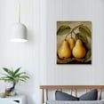 thumbnail image 3 of PRATYUS  Framed Fruit Kitchen Decor Artwork for Wall, Dinning Room Canvas Art, Vintage Decorations,Pictures,Pears Print Painting 16x20 Inch, 3 of 3