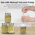 thumbnail image 5 of Mason Jar Vacuum Sealer,vacuum Sealing Kits For Regular-mouth And Wide-mouth Mason Jars, Canning Se, 5 of 5