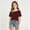 Brown, variant on 2026 New Girls Off the Shoulder Tops Summer Casual Short Sleeve T Shirts(Light Blue,8-9 Years)